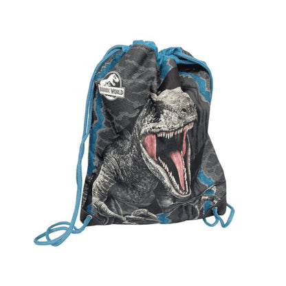 Mochila saco escolar Jurassic World | CYP BRANDS - Mochila de saco, producto oficial, 44x34 cm, ergonómica y ligera // Ref: TPCYP0C73JW