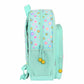 Mochila escolar Smile World Summer Fun | SAFTA - Mochila Junior, 38 cm, color verde agua, adaptable a carro // Ref: 3052341