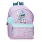 Mochila escolar Stitch "Lovely" | JOUMMA - Mochila adaptable a carro, 44cm, producto oficial de Disney, colores pastel // Ref: 31625F1