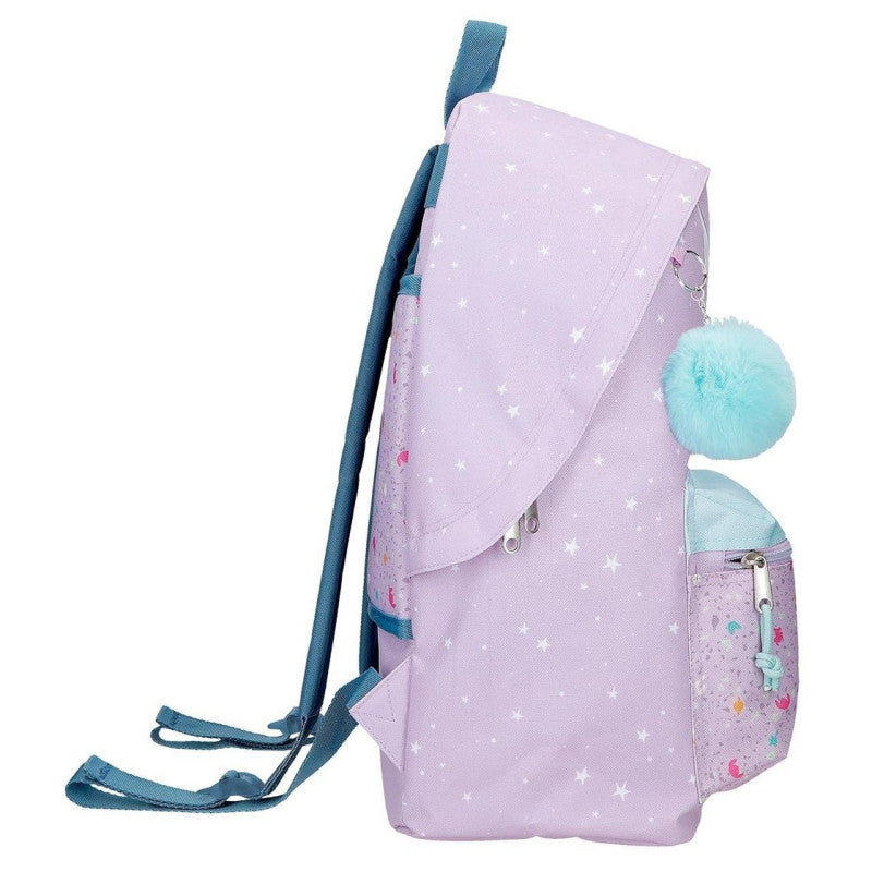 Mochila escolar Stitch "Lovely" | JOUMMA - Mochila adaptable a carro, 44cm, producto oficial de Disney, colores pastel // Ref: 31625F1