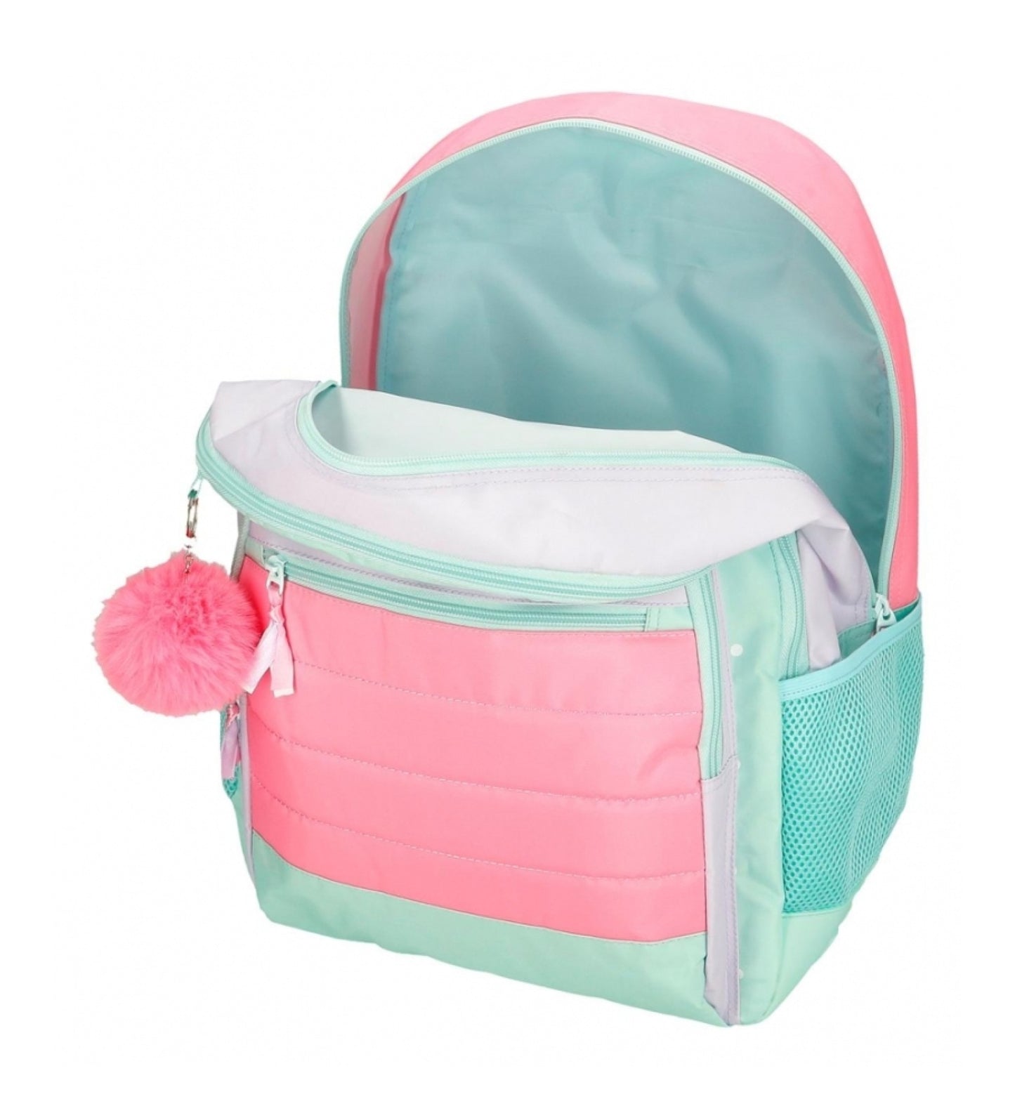 Mochila Movom 'La vita è bella', 42 cm | SAFTA - Mochila escolar grande, adaptable a carro, tonos pastel // 37524D1