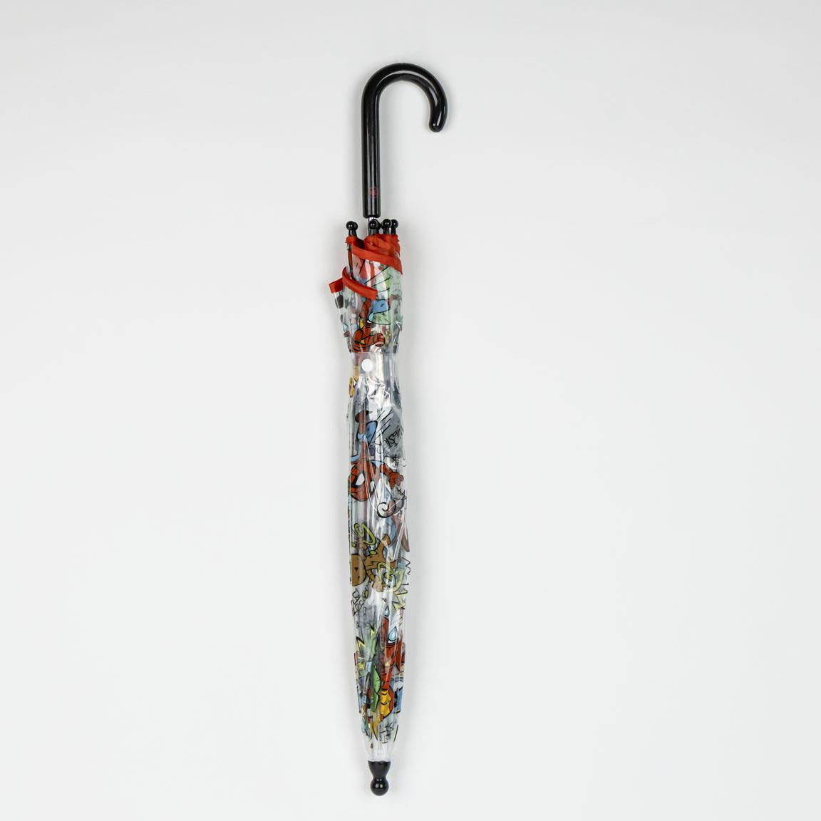 Paraguas infantil Marvel "Los Vengadores" | CERDÁ - Paraguas infantil, licencia oficial, manual con 8 varillas, burbuja POE transparente // Ref: 2400000802