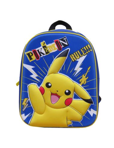 Mochila 3D 'Pikachu' Pokémon, 30cm de CYP BRANDS