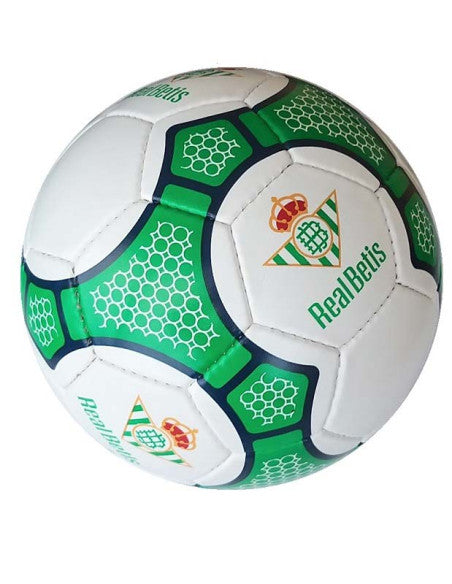 Balón de fútbol | Real Betis Balompié oficial - Fabricado en PVC, talla 5, calidad excelente