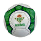 Balón de fútbol | Real Betis Balompié oficial - Fabricado en PVC, talla 5, calidad excelente