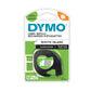 Recambio cinta para DYMO letratag, papel blanco tinta negra, adhesivo, 12mm x 4m