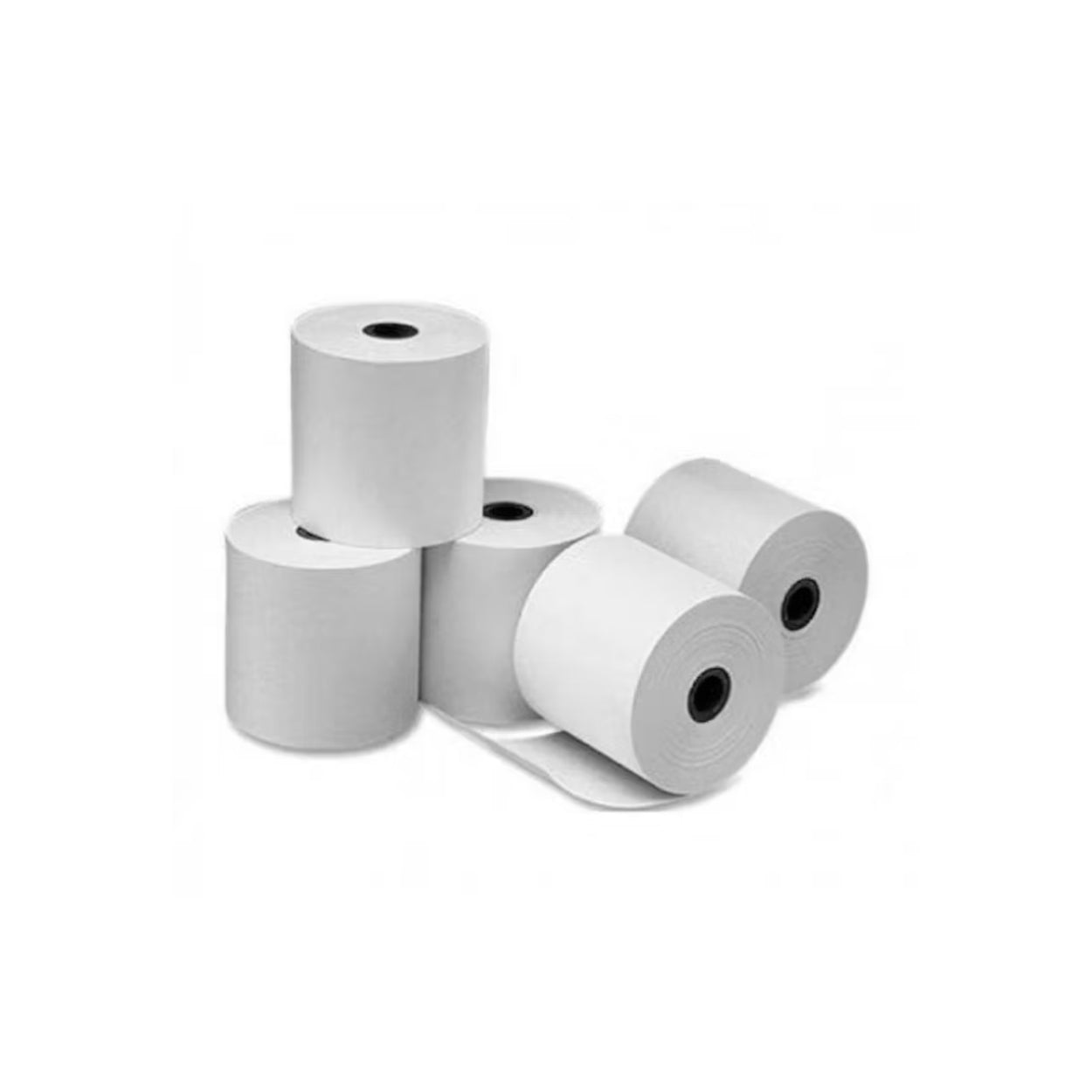 Papel electrónico 75 x 60 mm | Q-CONNECT - Pack de 10 rollos de tinta electrónica, para máquinas registradoras, datáfonos, calculadoras...
