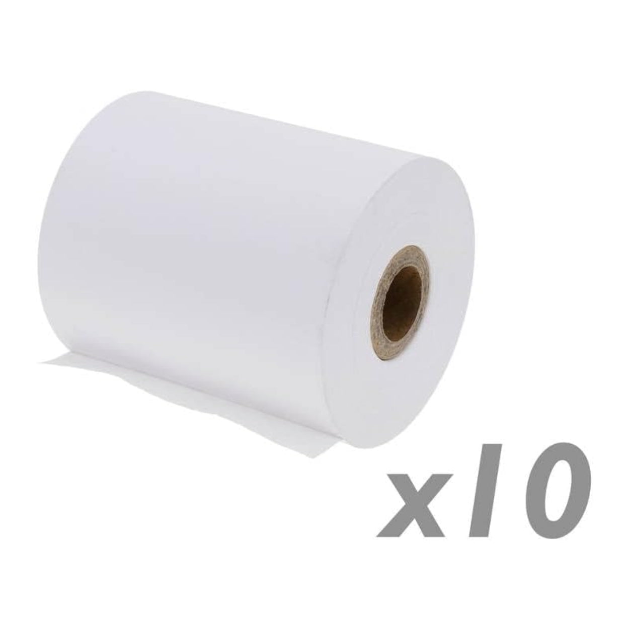 Papel electrónico 75 x 60 mm | Q-CONNECT - Pack de 10 rollos de tinta electrónica, para máquinas registradoras, datáfonos, calculadoras...