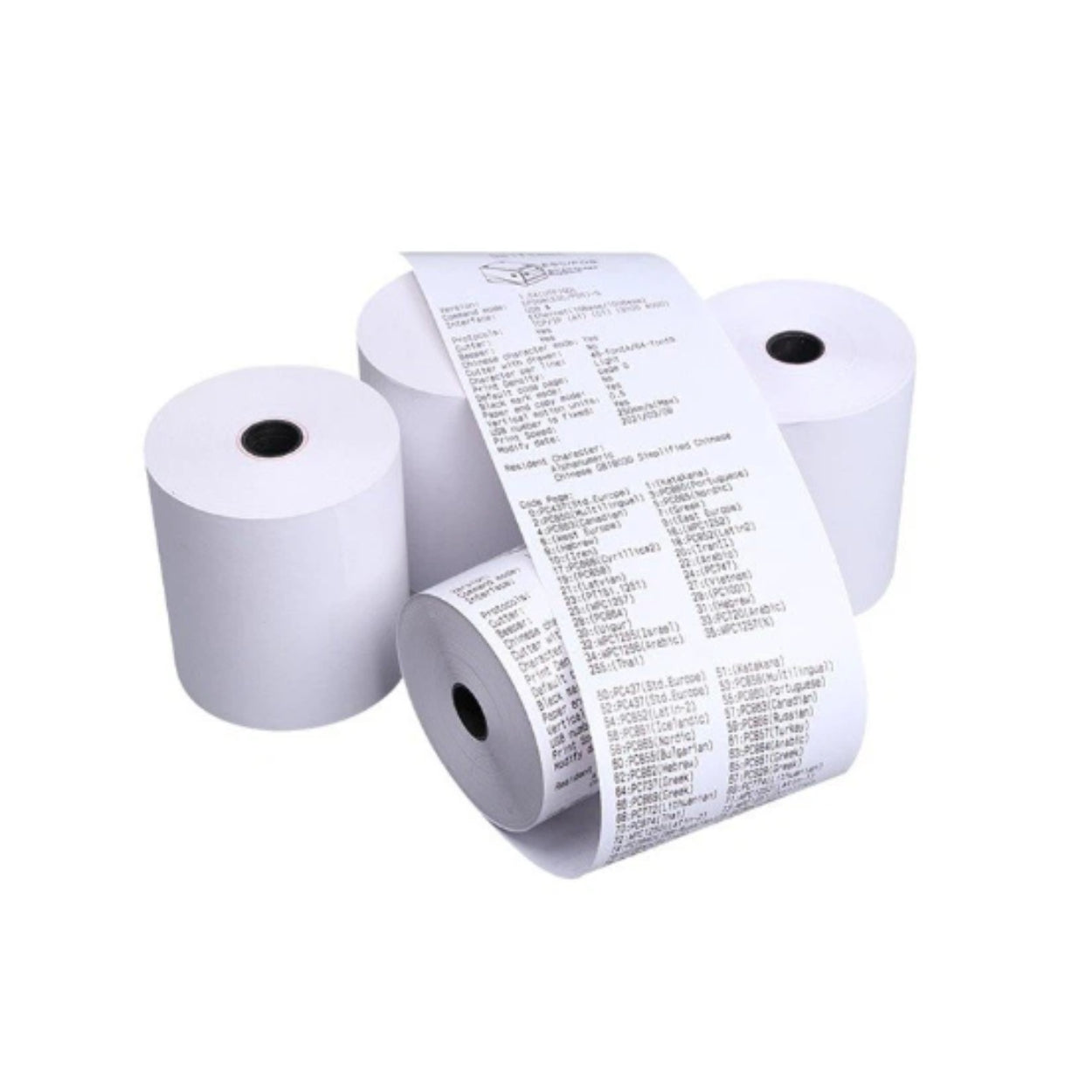 Papel electrónico 75 x 60 mm | Q-CONNECT - Pack de 10 rollos de tinta electrónica, para máquinas registradoras, datáfonos, calculadoras...