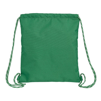 Saco Bolsa plana de Real betis balompie, producto oficial , realizado con materiales reciclados