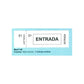 Talonarios Entradas Mod. T-42 | LOAN - Pack de 20 talonarios de 5 colores (4 de cada color),  14,8 x 4,5 cm, 100 tickets por talonario // Ref: 0171624