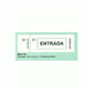 Talonarios Entradas Mod. T-42 | LOAN - Pack de 20 talonarios de 5 colores (4 de cada color),  14,8 x 4,5 cm, 100 tickets por talonario // Ref: 0171624