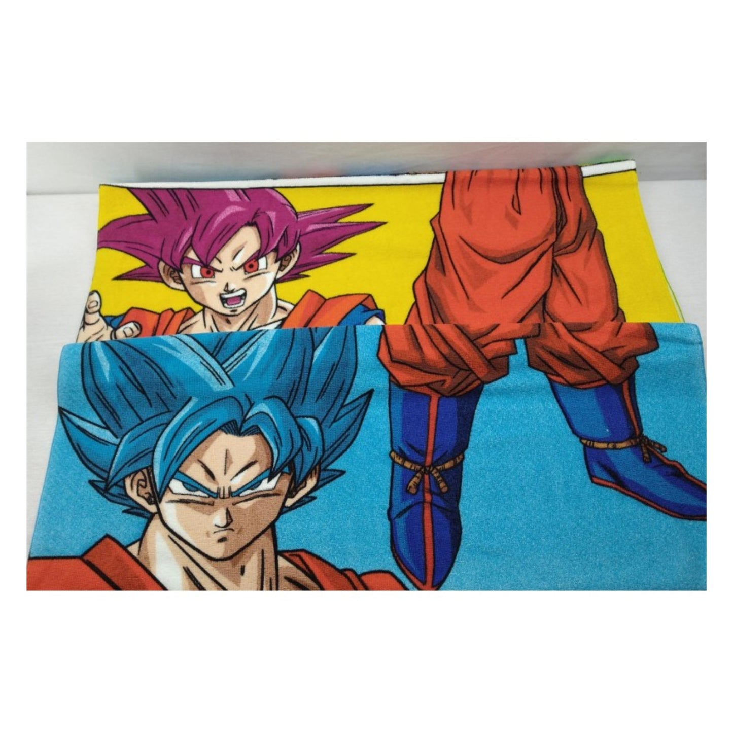 Toalla microfibra Dragon Ball Super | Sun City - Toalla 100% poliéster, producto oficial de la serie de anime, 70 x 140 cm - REF: WE6857