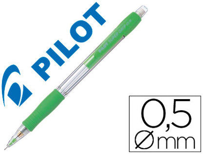 Bolígrafo PILOT 'Super Grip (F)', verde claro - Caja 12 unidades