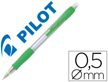 Bolígrafo PILOT 'Super Grip (F)', verde claro - Caja 12 unidades