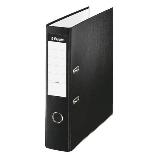 Archivador ESSELTE folio, negro - Pack 5 unidades