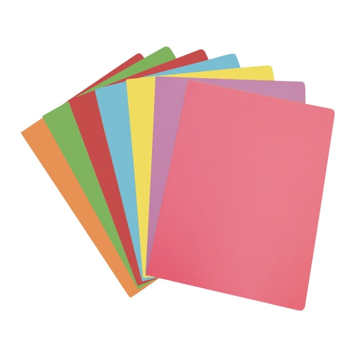 Subcarpeta Folio colores surtidos - Pack 50 unidades