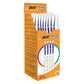 Bolígrafo BIC Cristal Up azul, caja de 20 unid