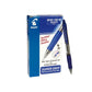 Bolígrafo PILOT SuperGrip 'M', azul - Caja 12 unidades