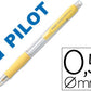 Bolígrafo PILOT 'Super Grip (F)', amarillo - Caja 12 unidades