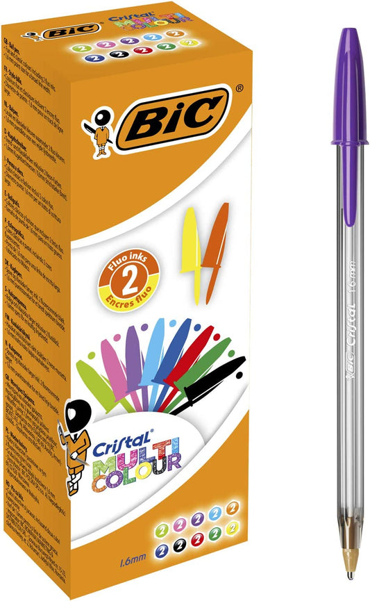 Bolígrafo BIC Large 'Fashion', morado