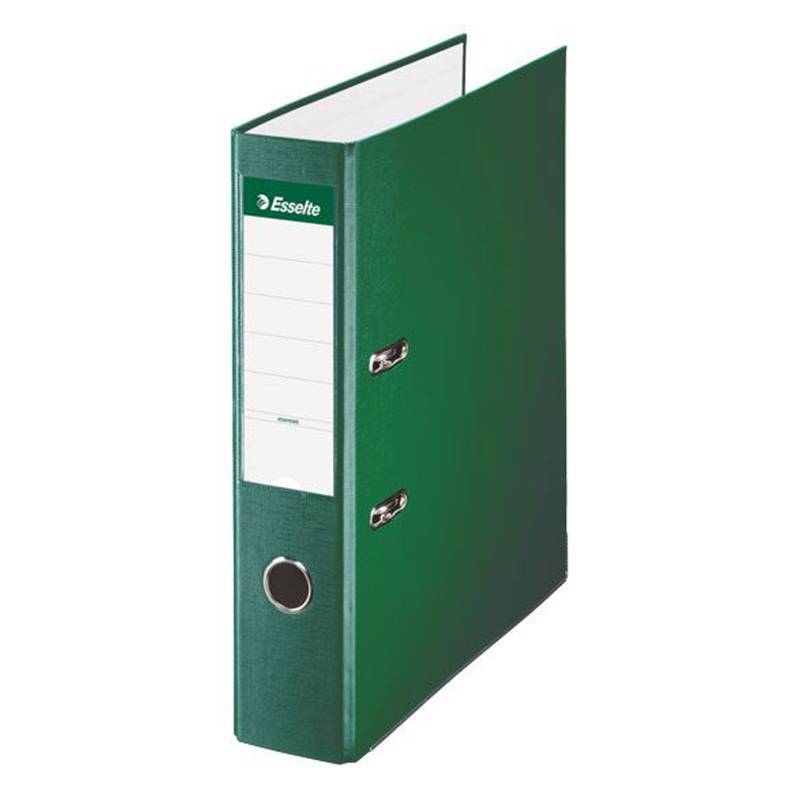 Archivador ESSELTE folio, verde - Pack 5 unidades