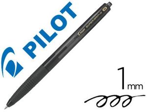 Bolígrafo PILOT 'Super Grip G', negro - Caja 12 unidades