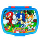 Sandwichera SONIC rectangular, azul y roja