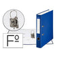 Archivador ESSELTE folio, azul - Caja 5 unidades