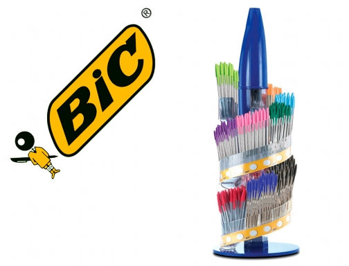 Expositor bolígrafos Bic Cristal Family