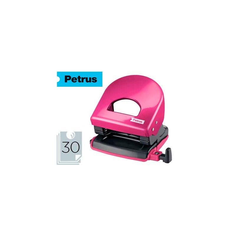 Taladradora PETRUS 'Wow 62' fucsia, 2 taladros - 30 Hojas