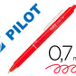 Bolígrafo PILOT 'FriXion' borrable, rojo - Caja 12 unidades