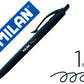 Bolígrafo MILAN 'P1 touch', negro, caja de 25 unid