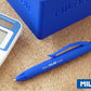 Bolígrafo MILAN 'P1 touch mini', azul, caja de 40 unidades
