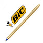 Bolígrafo BIC 'Shine Oro', azul - Caja 20 unidades