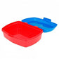 Sandwichera SONIC rectangular, azul y roja