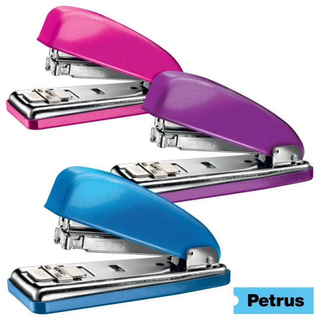 Grapadora PETRUS 'Wow 226', fucsia - 30 hojas