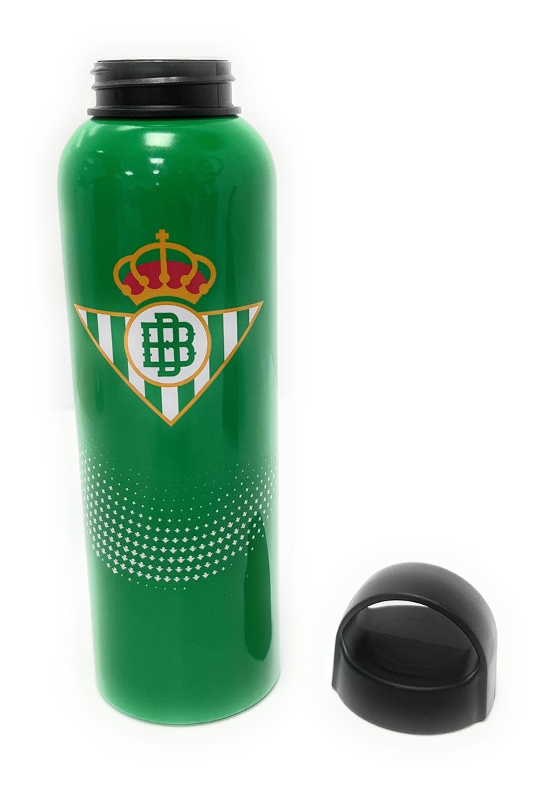 Botella aluminio Real Betis 600ML , Producto original y con licencia