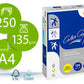 Papel fotocopiadora color copy glossy din a4 135 gramos paquete 250 hojas.