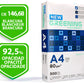 Papel fotocopiadora greening din a4 80 gramos Caja de 5 paquete de 500 hojas=2500 hojas
