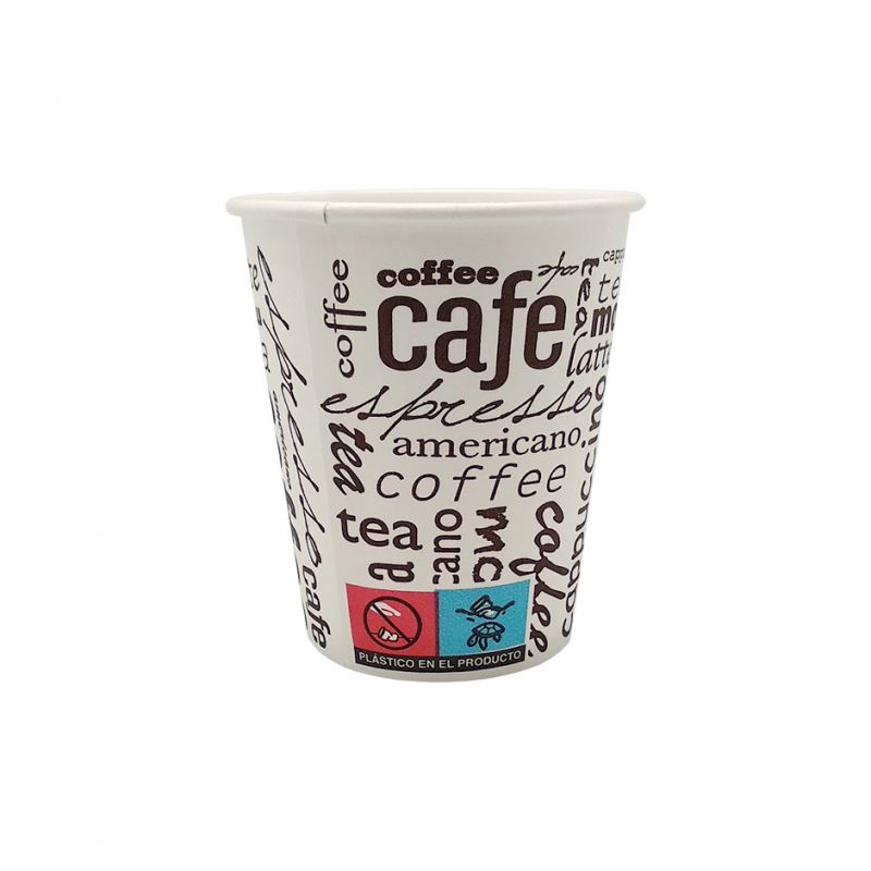 Vaso papel 'Capuccino', 200ml - Pack 50 unidades